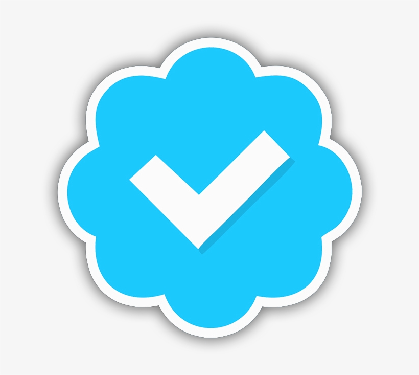 Simbol centang biru di instagram