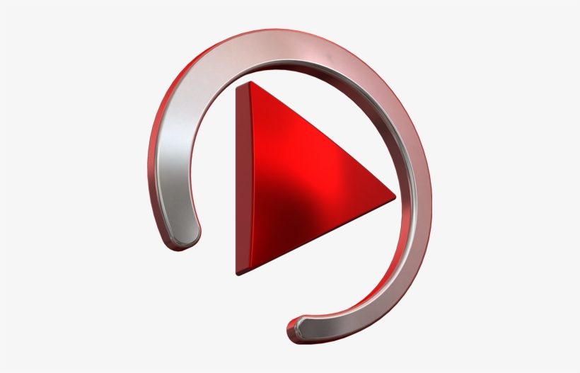 Play, Logo, Red From Abouthere - Logo For Music Video, transparent png #4494