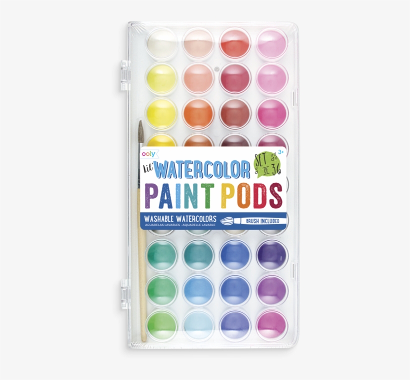 Lil' Watercolor Paint Pods - Watercolors, transparent png #4520