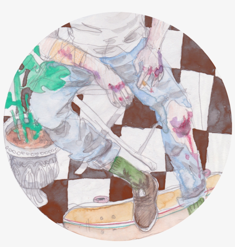 Circle Watercolor Painting By I/s/p Visit My Art Pages - Sail, transparent png #4743