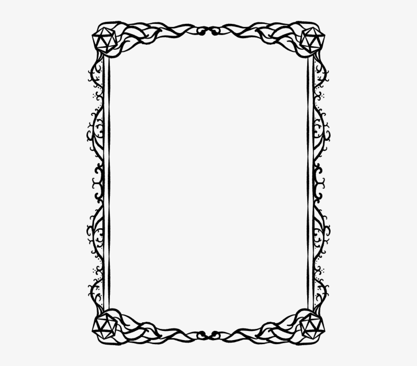 Page Borders Tumblr Png - Page Borders, transparent png #4825