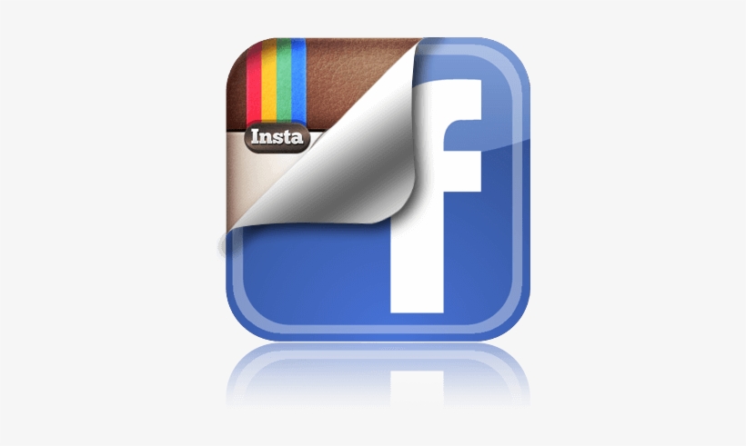 Instagram And Facebook Logo - Facebook And Instagram Together, transparent png #4902