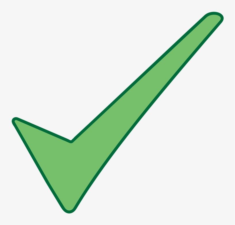 This Free Clipart Png Design Of Check Mark Symbol, transparent png #5064