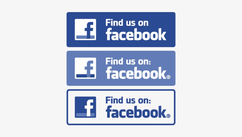 Find Us On Facebook Vector - Logo Find Us On Facebook, transparent png #5112