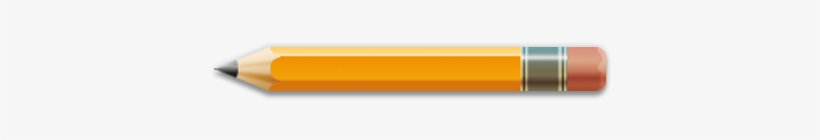 Orange Pencil, transparent png #5122