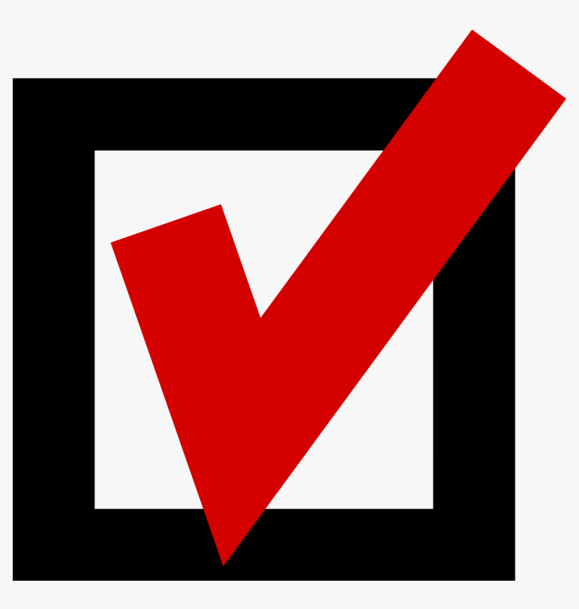 Checked Box Clip Art, transparent png #5347