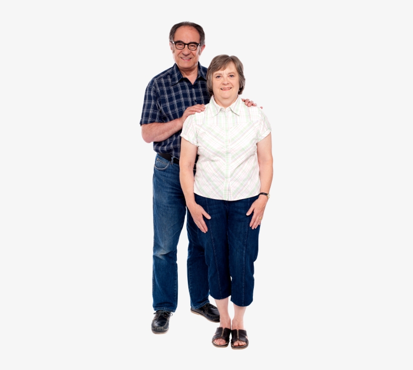 A Friend Of Mine Was Recently Driving Around The Suburbs - Old Couple Png, transparent png #539