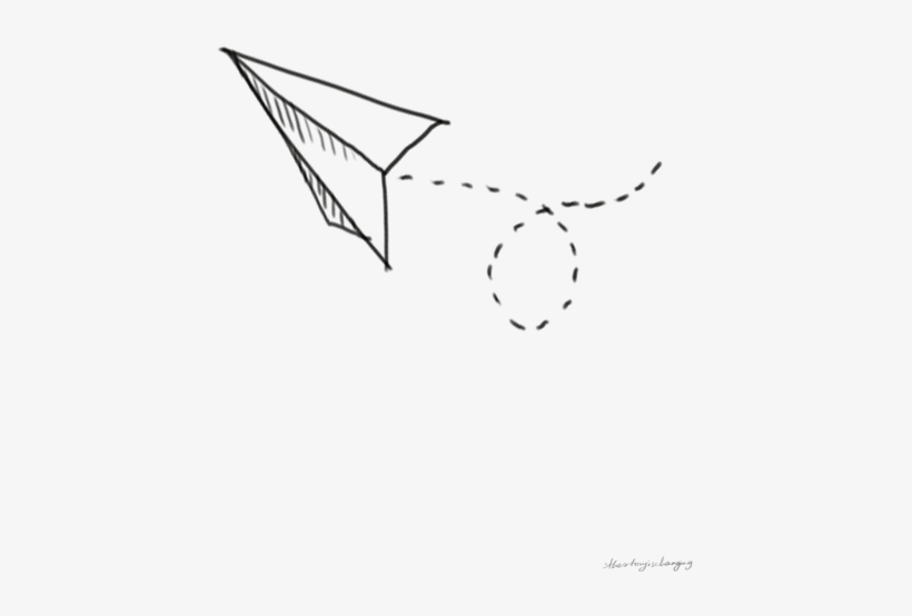 Group Of Tumblr Png Images - Paper Plane Tumblr Png, transparent png #5423