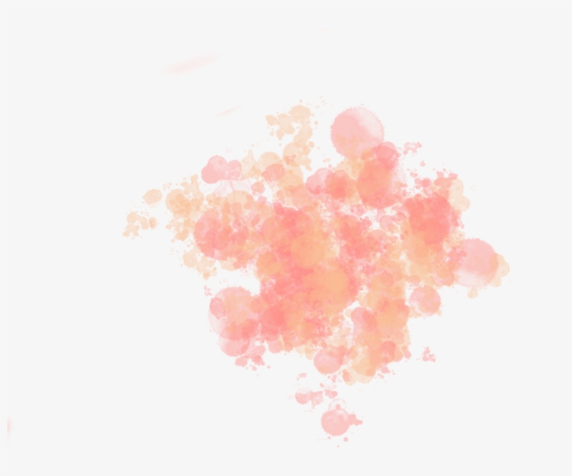 Png Texture Png Peachy Pink By Diyismybae Diyismybaedeviantartcom - Watercolor Splatter Transparent, transparent png #5448