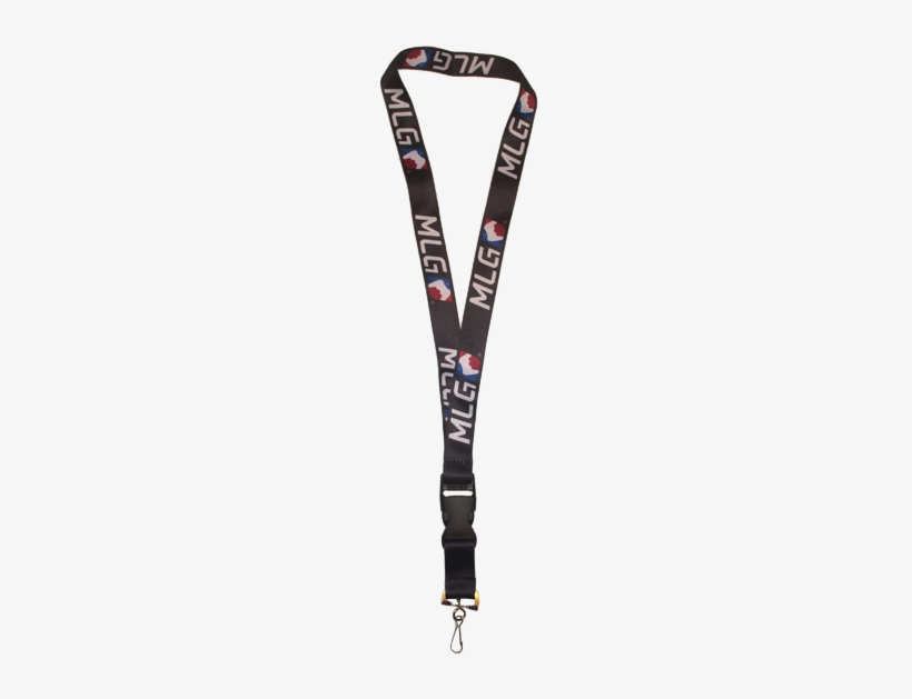 Mlg Lanyard With Detachable Key Chain Color Black Chain, - Color, transparent png #5548