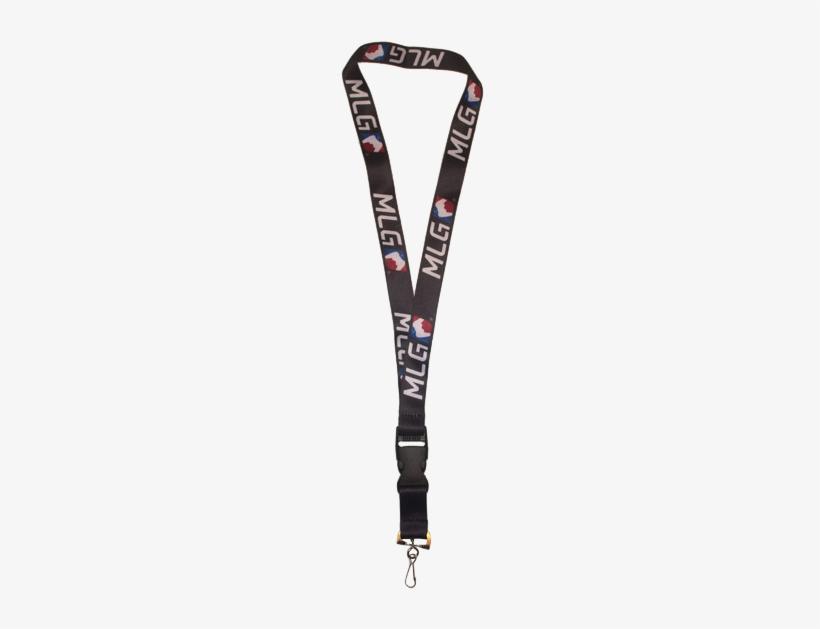 Mlg Lanyard With Detachable Key Chain Color Black Chain, - Color, transparent png #5548