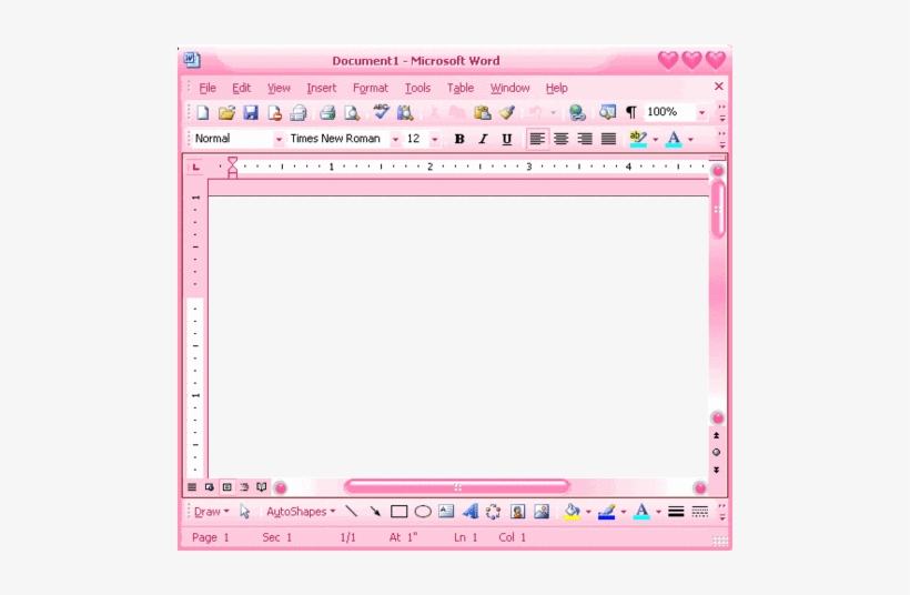 Buscar Con Google - Pink Word Document Microsoft, transparent png #5574