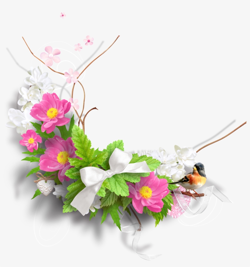 Spring Flowers Image - Flowers Decoration Png, transparent png #5594