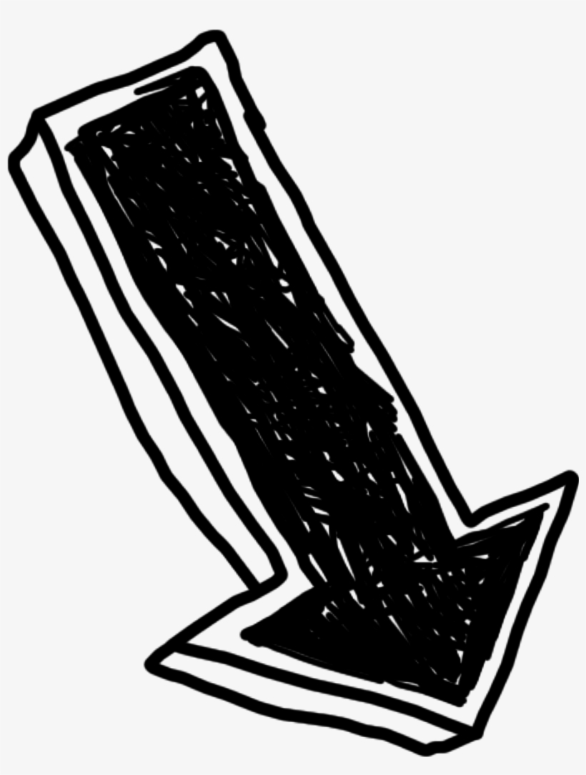 Chalk Arrow Png Transparent Image - Chalk Arrow Png, transparent png #5803
