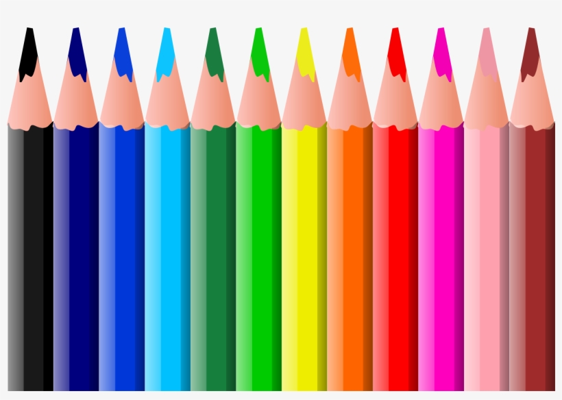 Coloured Pencils, Watercolor Pencils, Colored Pencil - Colored Pencils Clipart, transparent png #5856