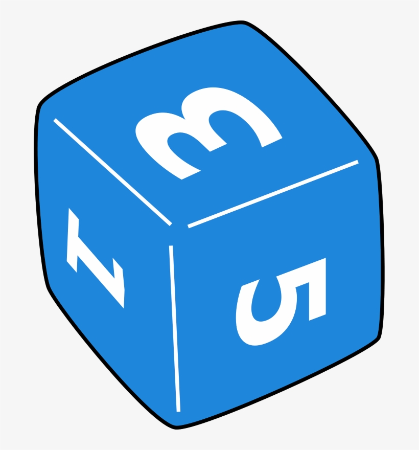 Dice - Number Dice Clip Art, transparent png #5875