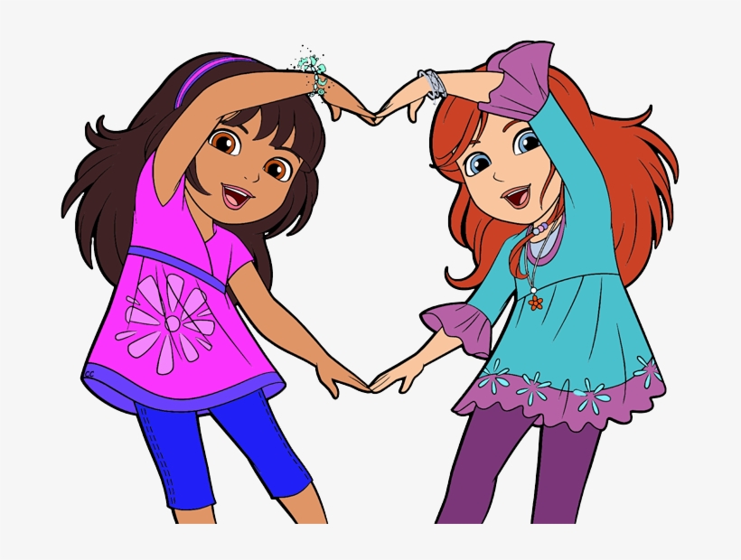 Friends Clip Art Church Family And Friend Clipart - Dora And Friends Clipart, transparent png #603