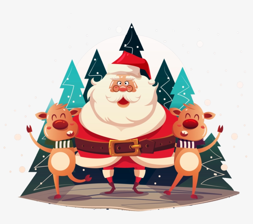 Christmas Elements Png Free Download - Wesołych Świąt Bożego Narodzenia Mikołaj, transparent png #6138