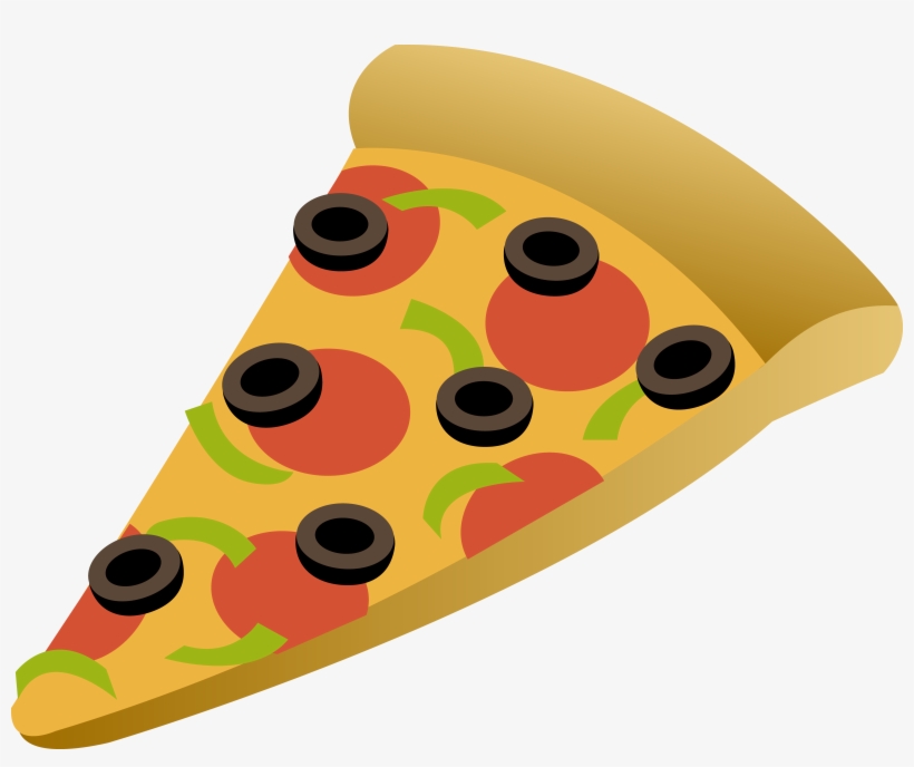 Drawing Pizza Slice Free Image Picture Freeuse Stock - Slice Of Pizza Cartoon, transparent png #6139