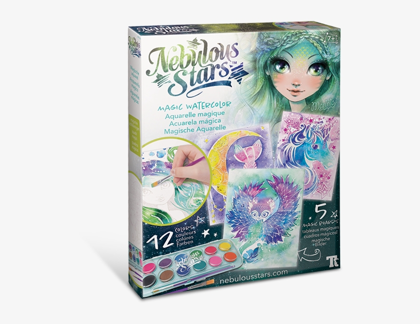 Nebulous Stars Magic Watercolor Kit - Nebulous Stars, transparent png #6164