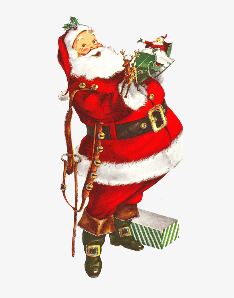 Png Free Charming Christmas Clip Art Old Of Claus - Santa Claus Png, transparent png #6271