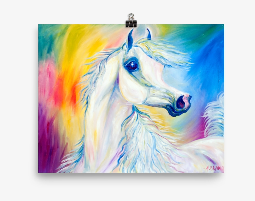 Arabian Horse Art Print Desert Jewel - Horse, transparent png #6293