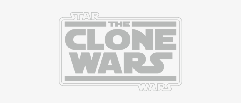 The Clone Wars Logo Ced8c72c - Star Wars The Clone Wars, transparent png #6326