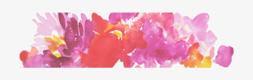 Live Laugh Love - Water Color Floral Header, transparent png #6404