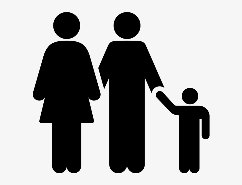 Family Law - Orange Couple Icon, transparent png #640