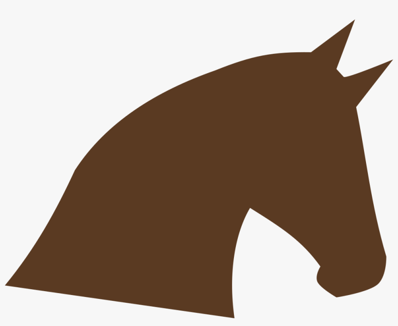 Free Tãªte De Cheval - Silhouette Tete De Cheval, transparent png #6452