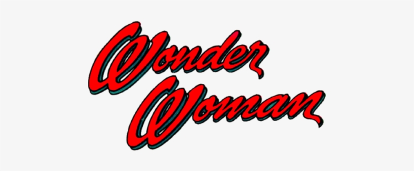 Wonder Woman '77 Meets Bionic Woman - Wonder Woman Title Font, transparent png #6533