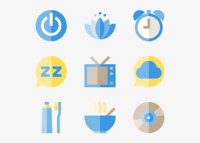 Sleep Time 50 Icons - Sleep Icons, transparent png #6632