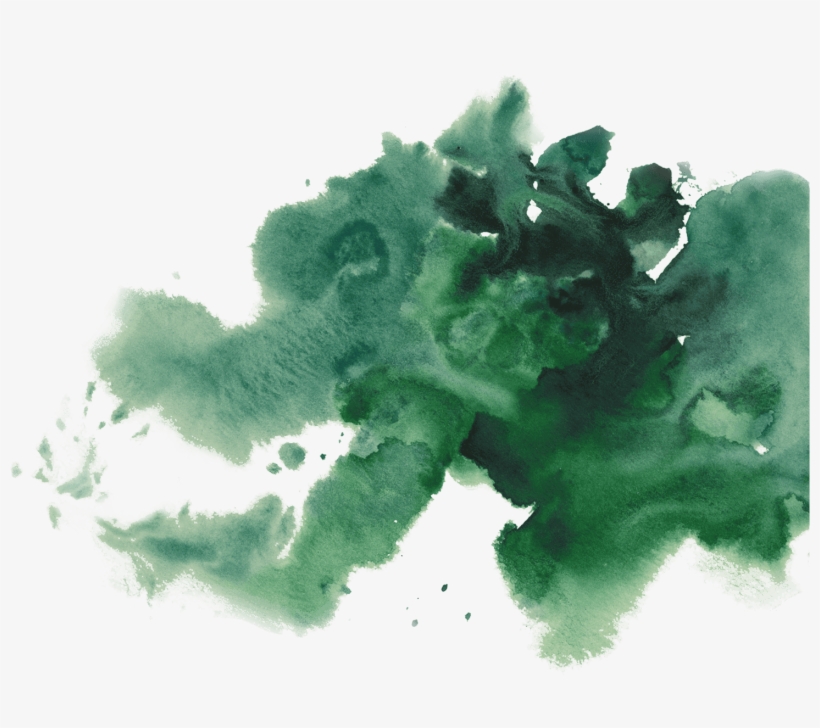 Watercolor Painting Green Tea - Green Tea Watercolor Png, transparent png #6702
