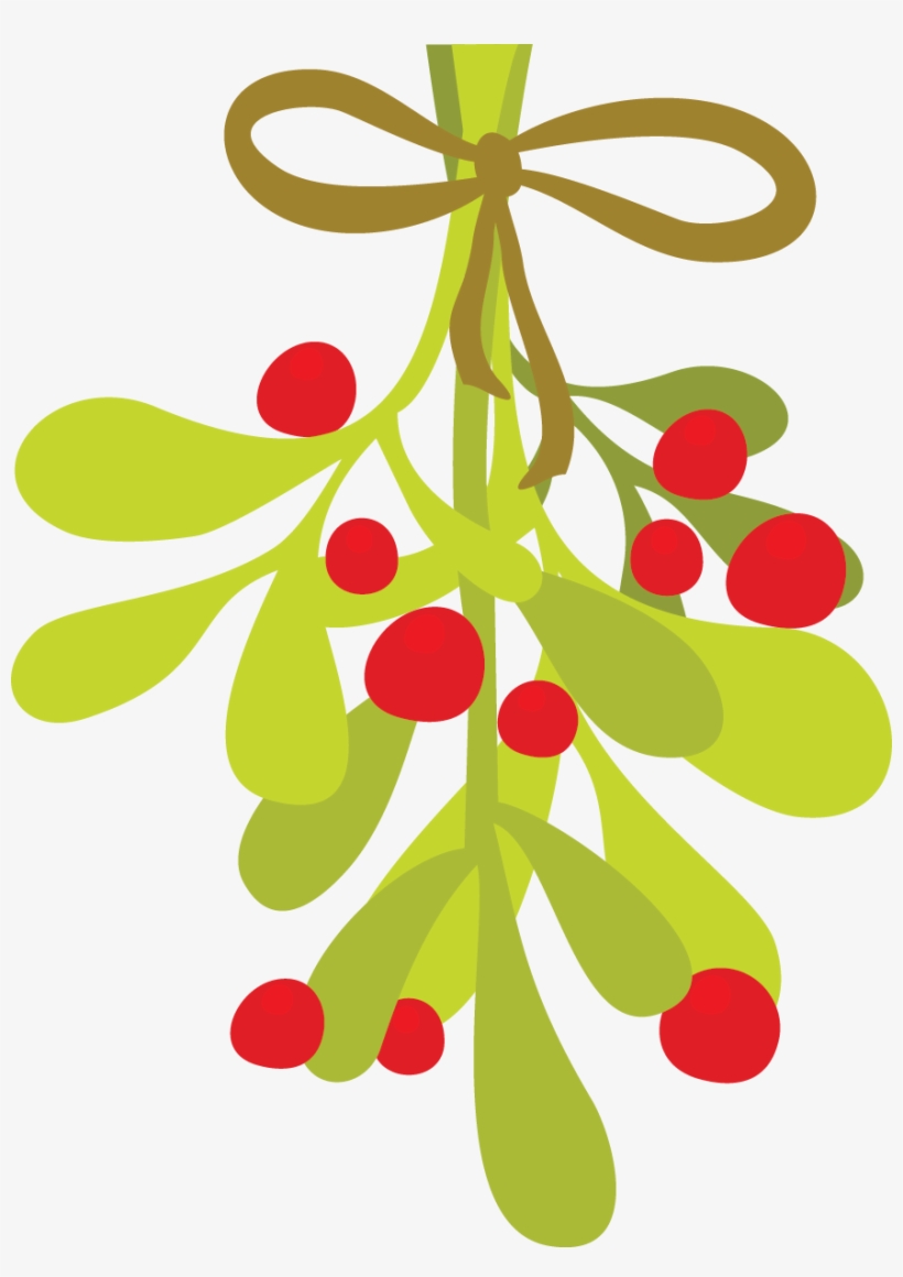 Mistletoe Vector - Mistletoe Clipart - Free Transparent PNG Download ...