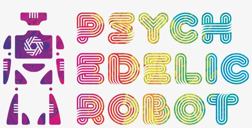 Biv 069 Psychedelic Robot Logo - Psychedelic Robot Dallas, transparent png #6732
