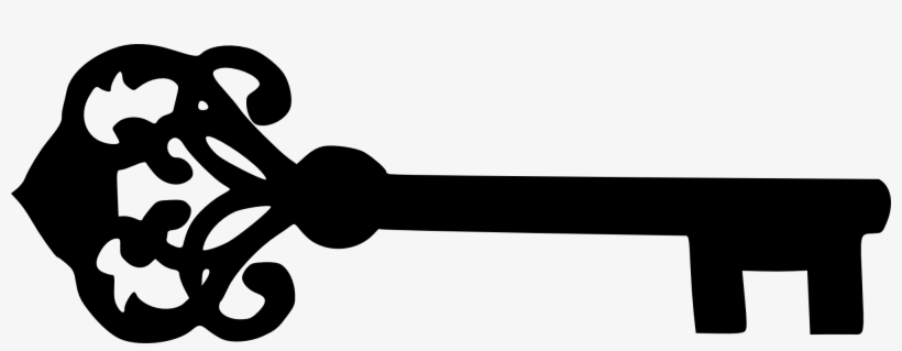 Free Download - Key Silhouette Black Png, transparent png #6757
