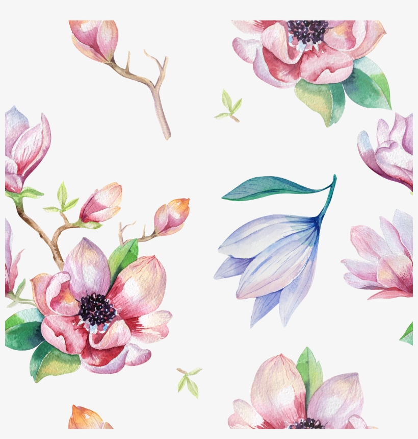 Watercolor Bunting Free Printable - Watercolor Floral, transparent png #6778