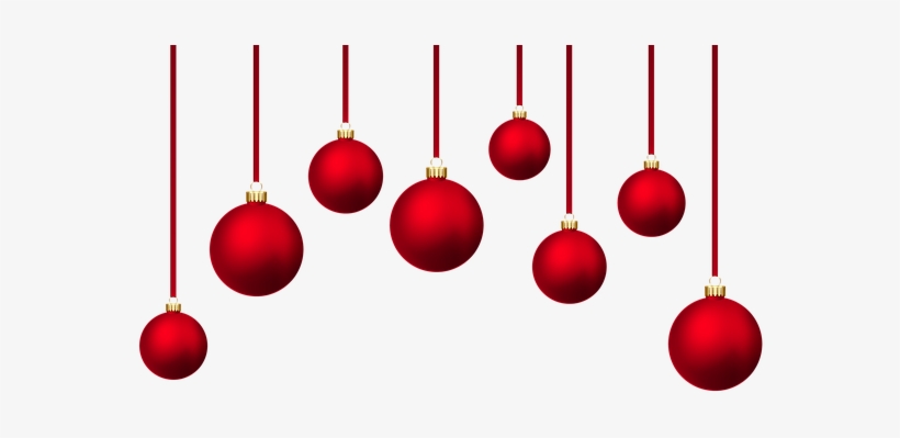 Christmas Baubles - Christmas Ball Background, transparent png #6908