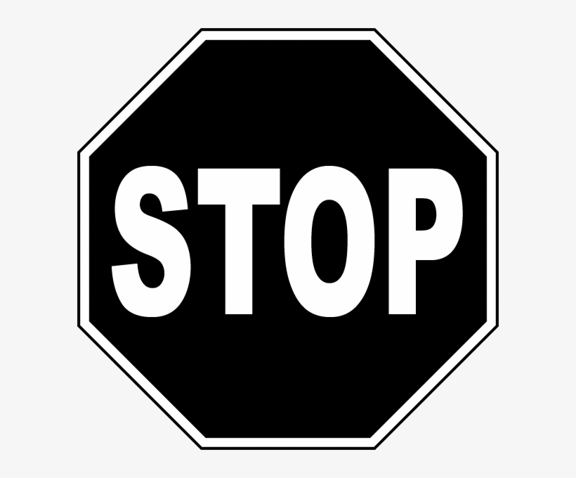 Black Stop Sign Png - Safetysign.com Ear Protection Must ...