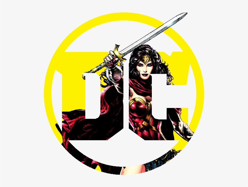 Dc Logo For Wonder Woman By Piebytwo-da6kk24 - Dc Logo Wonder Woman, transparent png #7025