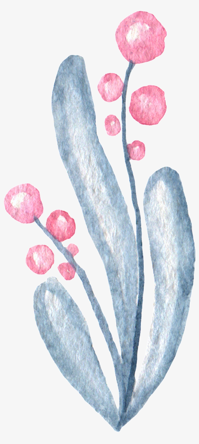 Hand Painted Plant Stick Figure Watercolor Transparent - 北歐 手繪 風, transparent png #7261