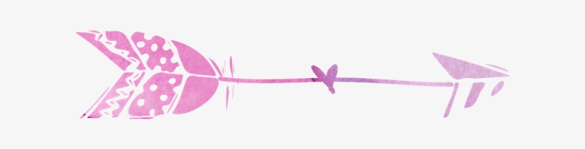 Arrow Heart Watercolor - Arrow Watercolor Png, transparent png #7264