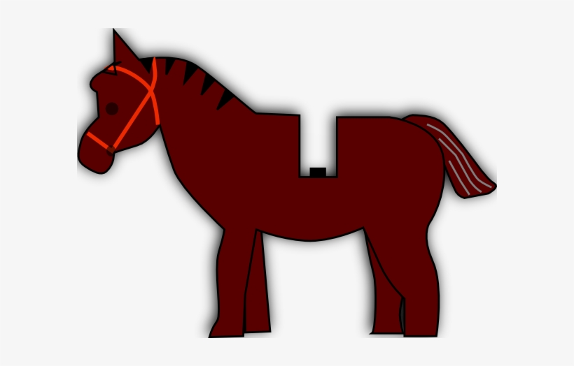 Free Vector Horse Lego Clip Art - Lego Horse Clipart, transparent png #7490