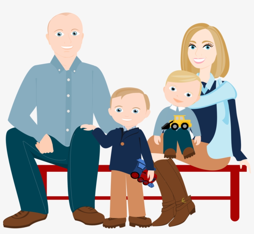 Banner Transparent Library Drawing At Getdrawings Com - Family People Cartoon Png, transparent png #756
