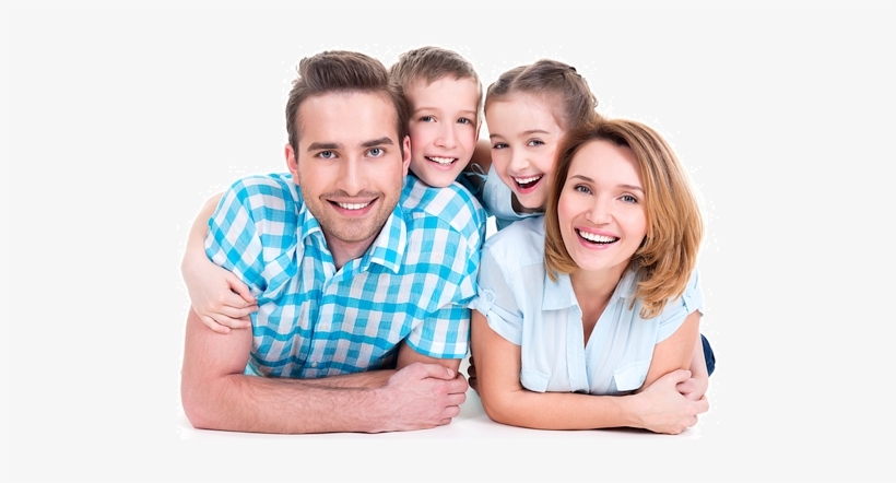 Happy Family Getting Payday Loan - Happy Young Family Png, transparent png #761