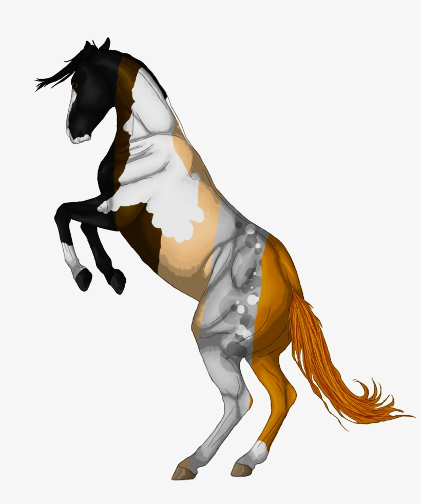 Horse Png Greyscale Free Use By Banner - Horse, transparent png #7771