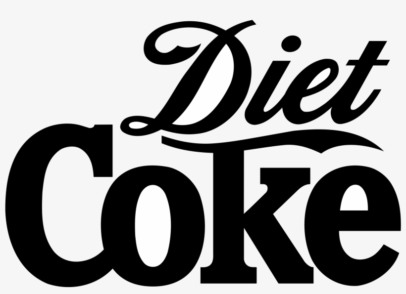 Transparent Svg Vector Freebie - Diet Coke Black Logo Png, transparent png #7819