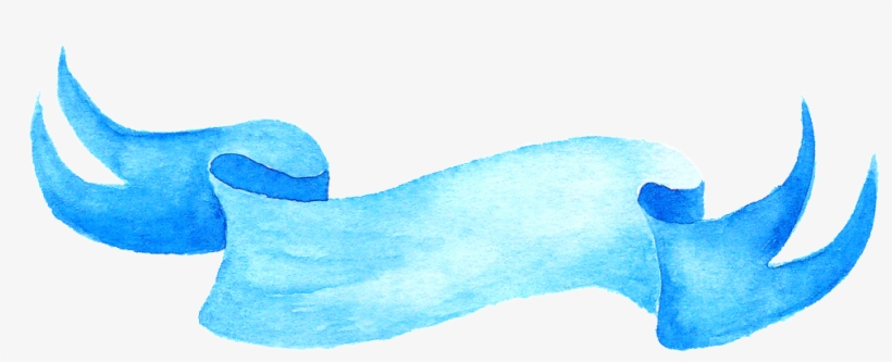 This Graphics Is Fresh Blue Ribbon With Transparent - Electric Ray, transparent png #7893