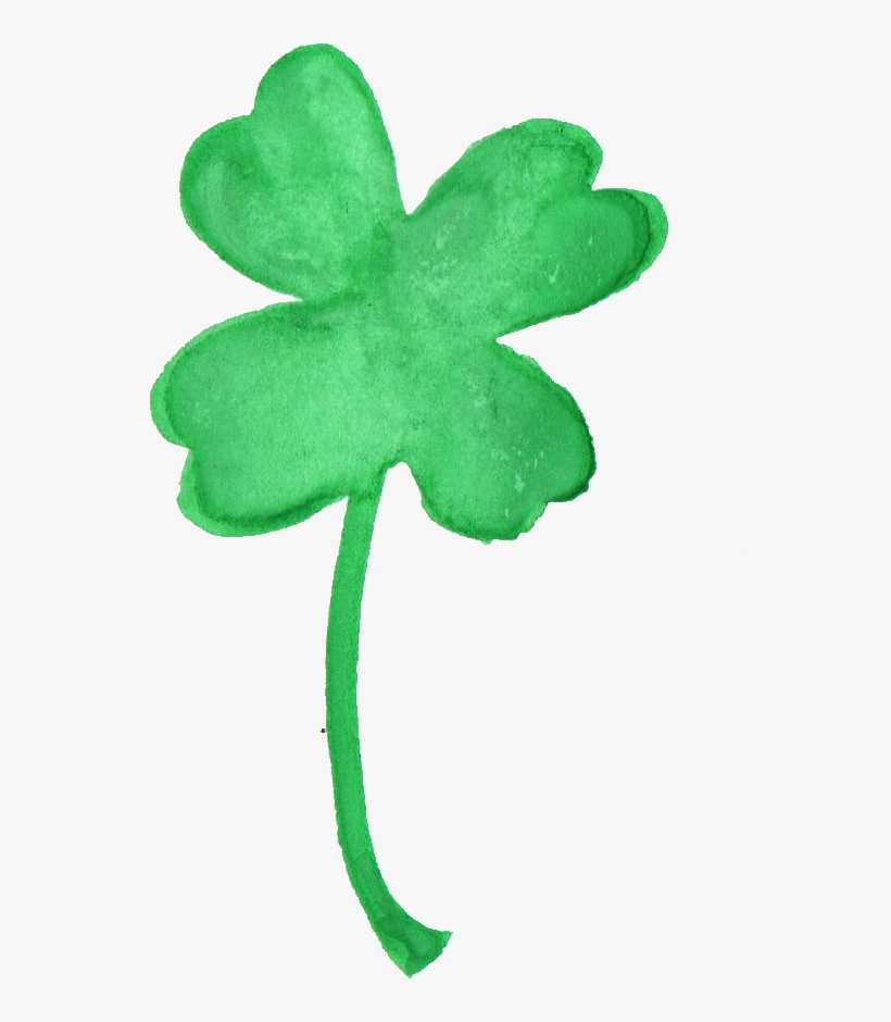 Free Download - Clover Watercolor Png, transparent png #7918