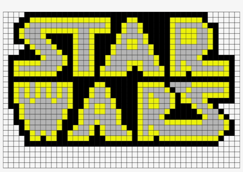 Star Wars Logo Cross Stitch, transparent png #7922